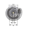 Pompa wody wirnik 98mm 3136053R92