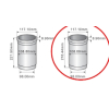 Tuleja gotowa 98mm (typ niska 218,4mm) LEYLAND 4.98 96K432 02/300101