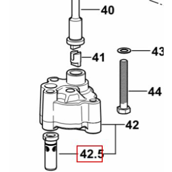Zawór ciśnienia pompy oleju 0.065.1552.3/60