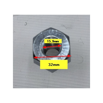 Nakrętka śruby koła bliźniaka 11/16 1872458M1 1481045m1