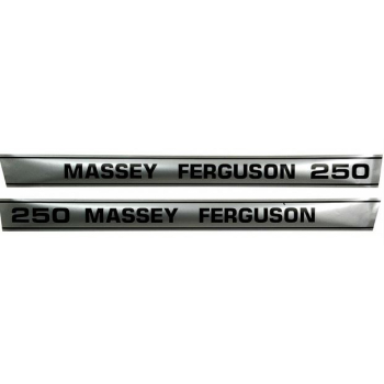 Naklejki Massey Ferguson 250 lewa +prawa strona 1681730M2