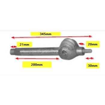 Wałek przekładni kierowniczej 345mm 3058229R92