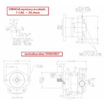 Pompa hydrauliczna FORD 655 E7NN600CA 85700189