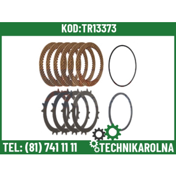 Zestaw naprawczy kosza (6 tarczek + 4 przekładki) 534936R93