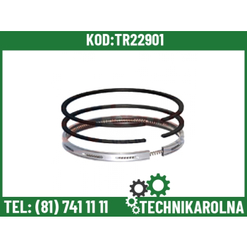 Komplet pierścieni tłokowych 100 mm (TURBO) pierwszy trapezowy 4181A026
