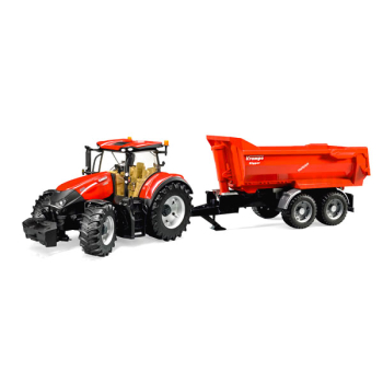 Case ih optum 300 cvx z przyczepą 7003199