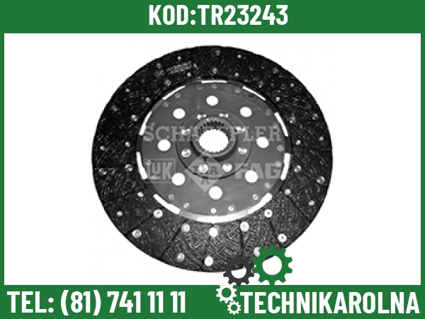 Tarcza sprzęgła organiczna 3944006