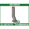 Kolanko wydechu (Rozstaw=70mm H=280mm fi.53,5mm) 04346148