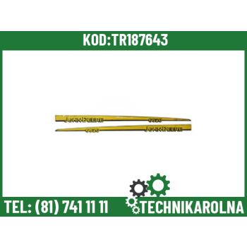 Zestaw naklejek John Deere 6620 L153891+L153892