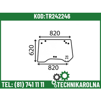 Szyba tylna ER047939