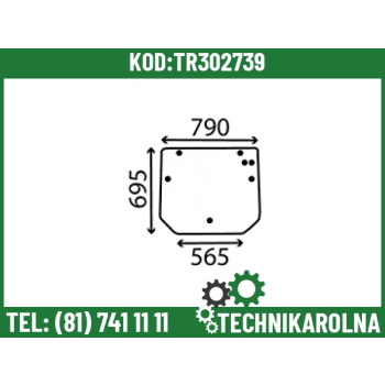 Szyba tylna 401815A1