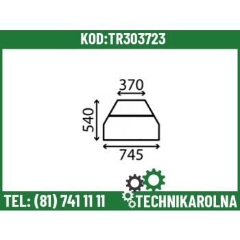 Szyba dachu 827/30467