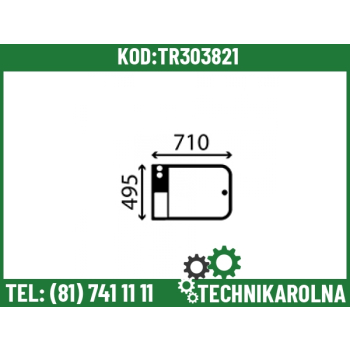 Szyba tylna 927/18500