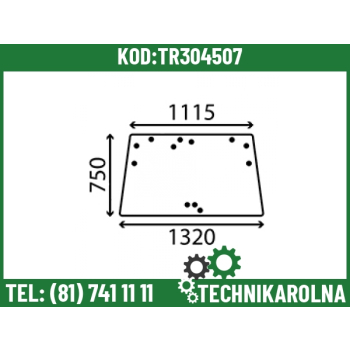 Szyba tylna 3T40053740