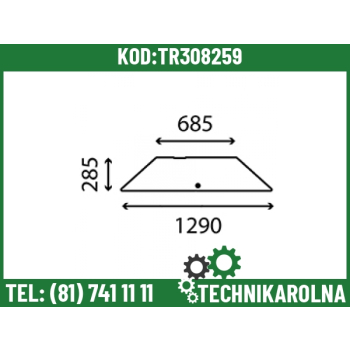 Szyba dachu V33383110