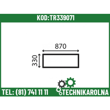 Szyba tylna – profilowana 3B79170550