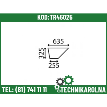 Szyba dolna drzwi 827-20170