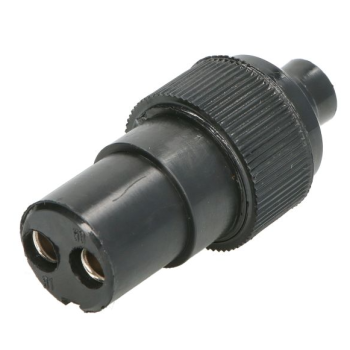 Wtyczka żeńska 2 piny 12/24V ∅ przewodu 7 mm 3535830M91