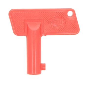 Kluczyk odłącznika akumulatora czerwony 701/20801
