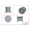 Filtr hydrauliczny CASE P19505-74 19505-74