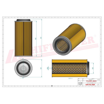 Filtr B 02.001 POL GRILLE B02.001POLGRILLE AS 2772 GI