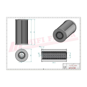 Filtr powietrza GANSOW G59046 FTDP00033 KZR100462 G59045 70450