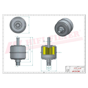 Filtr benzyny TOYOTA 23030-24010