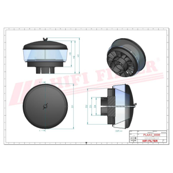 Odpylnik cyklonowy MANITOU 224713