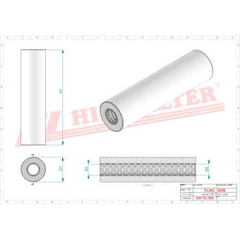 Filtr do plynow OERTZEN UWP 25 P 9 UWP25P9 CT03010007