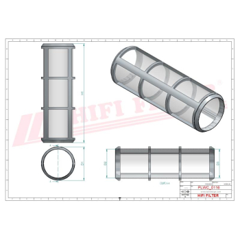 Filtr do plynow CATERPILLAR BOMAG SCH?FER 1G5288 0814150 814150 05824211