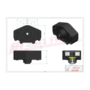 Filtr napowietrzania CATERPILLAR 3507735