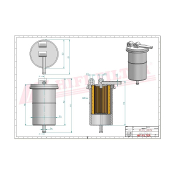 Filtr paliwa CARRARO MM 335368 MM335368