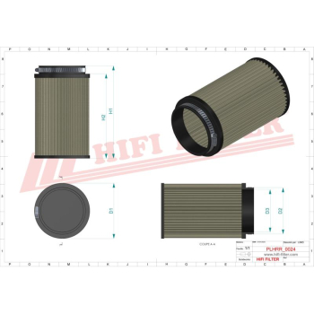 Filtr powietrza JOHN DEERE RE505642