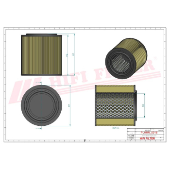 Filtr powietrza JOHN DEERE AFM 8050 AFM8050 1968518