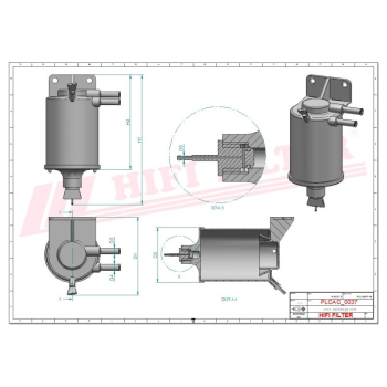 Filtr paliwa kompletny HYUNDAI 11F1-5013 31920-45101 31920-45100