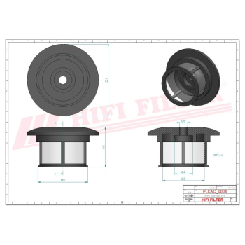 Filtr benzyny VOGELE BUCHER EUROVOIRIE 01340488 E01340488 SKV 393/2