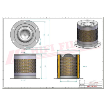 Filtr SP.3019 20047-307 YV 0329