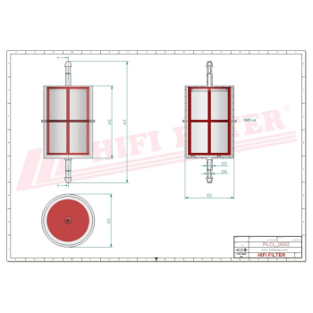 Filtr paliwa CASE HOLLAND ZETOR COMPAIR-HOLMAN ER204419 12349 87329736