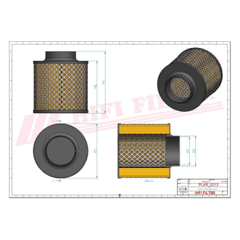 Filtr powietrza SDMO MITSUBISHI MTU HITZINGER 5360900001 30801074201