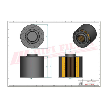 Filtr powietrza SDMO INGERSOLL A 344103 A344103 73253613