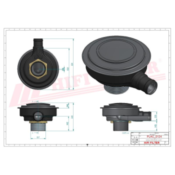 Filtr napowietrzania DOPPSTADT KASSBOHRER MERCEDES 0000185735 A0000185835 A0000185735 2128393 AERATIONMOT