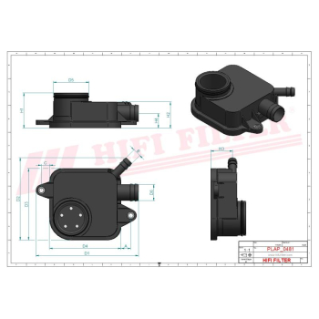 Filtr napowietrzania HYUNDAI HOLLAND CASAGRANDE 87338649