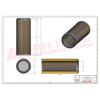 Filtr powietrza HYSTER BOBCAT VOLVO BOLINDER-MUNKTELL 1035408M91