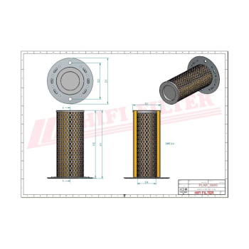 Filtr powietrza CATERPILLAR 1W7919 2W3785 9S9972 81526066 8N1335 1W7365 9P8863 959972