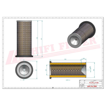 Filtr powietrza DEROT BARGAM 8019343