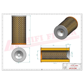 Filtr powietrza CASE A43735