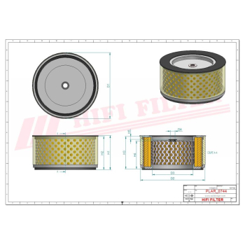 Filtr powietrza KUBOTA NE 22401 NE22401 IA 1931