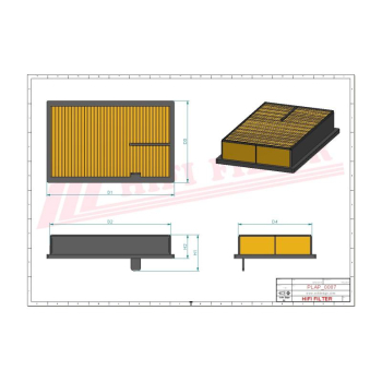 Filtr powietrza KUBOTA 454843