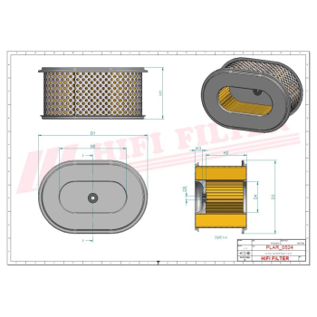 Filtr powietrza LASKI FA 7280 FA7280 221579