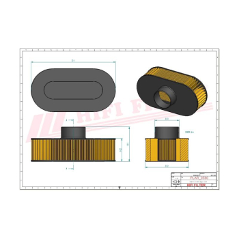 Filtr powietrza JOHN DEERE SPIDER KAWASAKI ETESIA 11013-0726 11013-0752 99999-0384 490-200-M022 11013-7047 11013-7043 11013-7049 MIU12555 18362